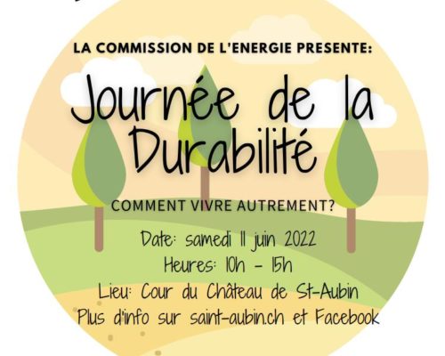 Journée de la durabilité, St-Aubin (FR)